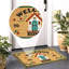 Non-Slip Geometric Doormat