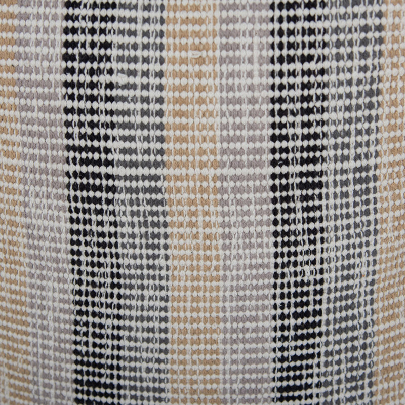 Pouf en coton tissé / polyester