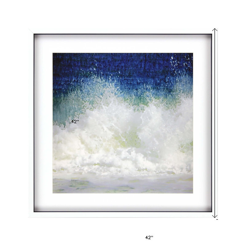 Art mural blanc avec cadre photo