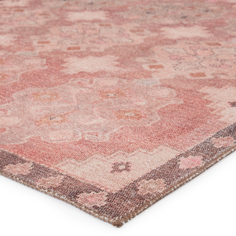 Rhode Polyester Machine Washable Performance Rug, Runner 2'6" x 10'