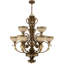 Lustre à niveaux unique à 9 lumières Cutlerville
