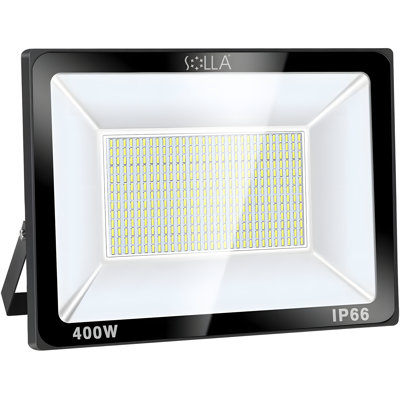 400W LED Flood Light IP66 Waterproof 32000LM Super Bright Outdoor Security Light 2140W Halogen Equivalent Durable Landscape Wall Lighting