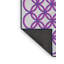 Tapis mauve à motif géométrique Knupp-637585396