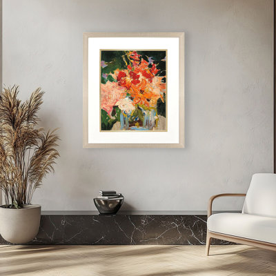 Cottage Flowers Framed Art