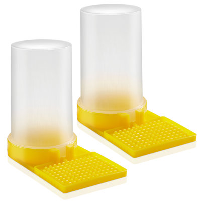 2 PK Beehive Water Dispenser & Entrance Feeder