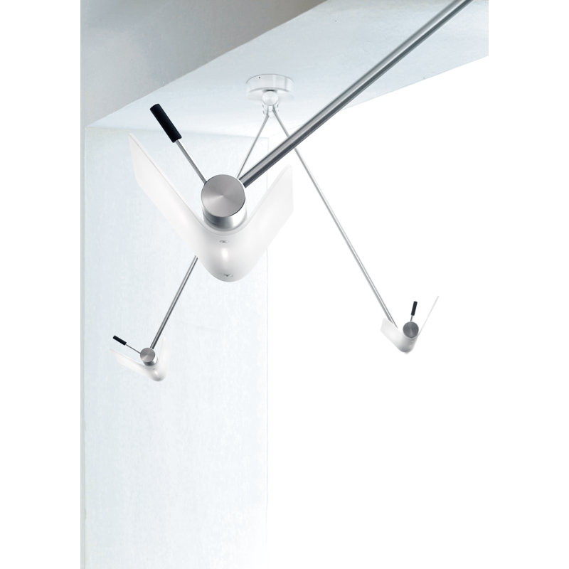 Jaquan 1 - Light Aluminium LED Pendant