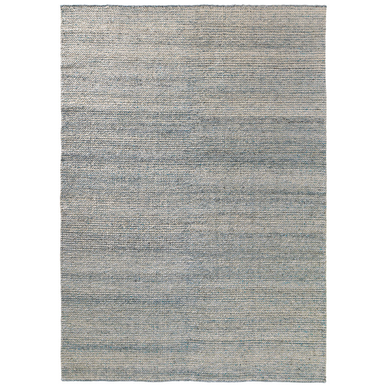 Jaipur Living Crispin Indoor/ Outdoor Solid Blue/ White Area Rug 2'X3', Rectangle 5' x 8'