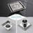 4.33'' Square Tile-In Shower Drain-88742761