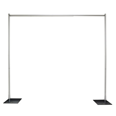 Ensemble de tuyaux et de rideaux avec cadre fixe