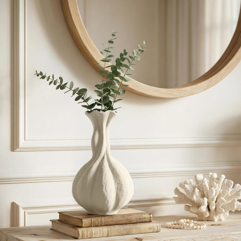 Ceramic vase 10 inches