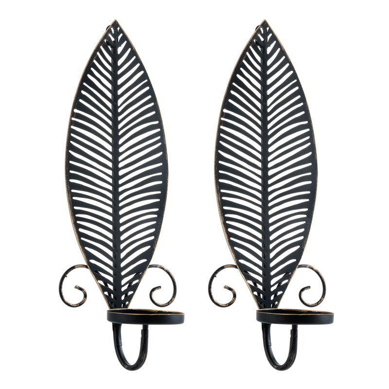 2 Piece Metal Wall Bath Sconce Set
