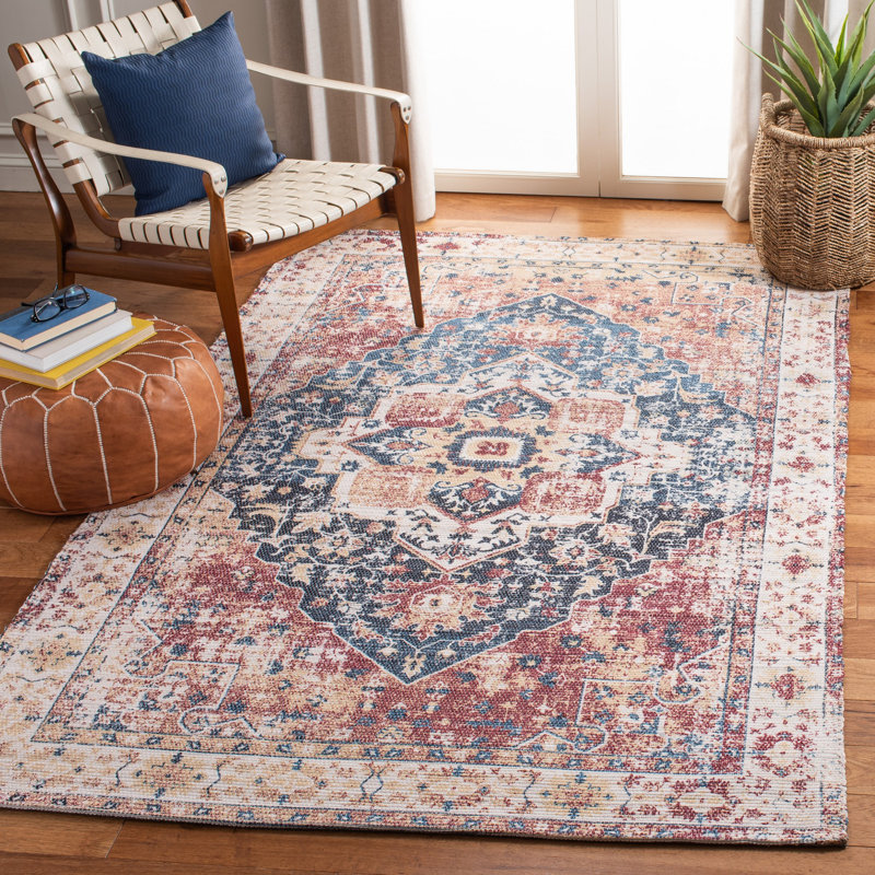 Tapis beige fait à la main Joppatowne, Rectangle 8 pi x 10 pi