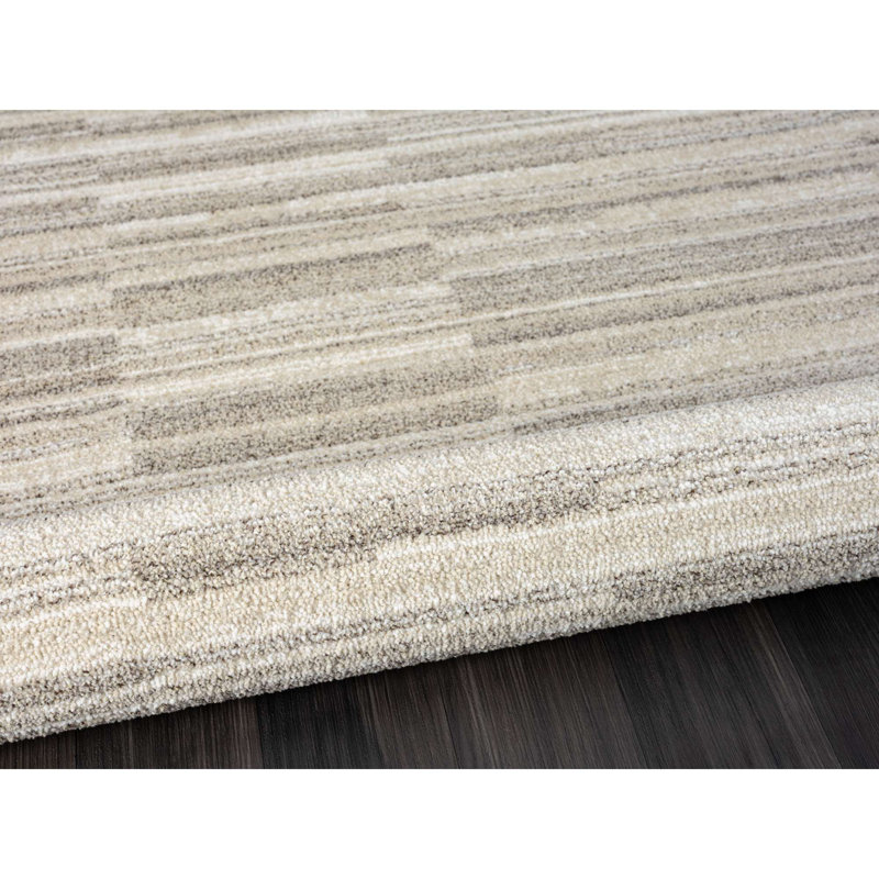 Laufey Stripes Area Rug, Rectangle 2' x 3'