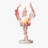 Beige + Pink + White Plastic + Resin + Manufactured Wood Free form Floor Lamps-118377204