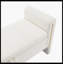 Banc de bout moderne avec accoudoirs et rangement, grand tabouret de repose-pieds rembourré, banc de meuble-lavabo de fenêtre confortable pour salon, chambre à coucher, dortoir, table basse, crème Teddy-1902673815