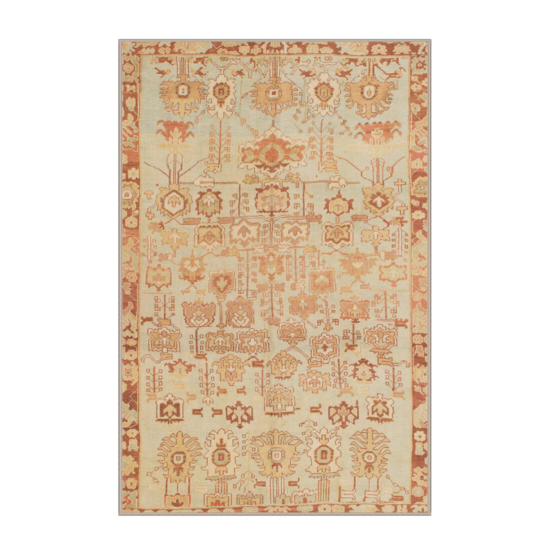 Abstract Indoor Rug, Rectangle 4' x 6'