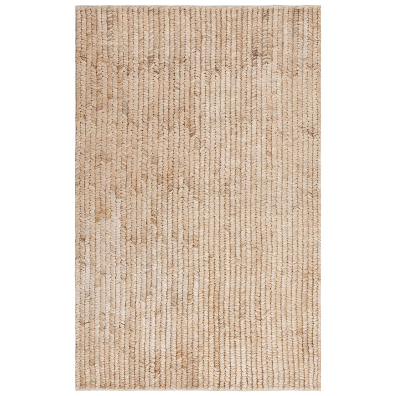 Ralph Lauren Bajada Jute, Cotton Solid Color Rug, Rectangle 8' x 10'