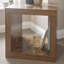 Alguno Floor Shelf End Table