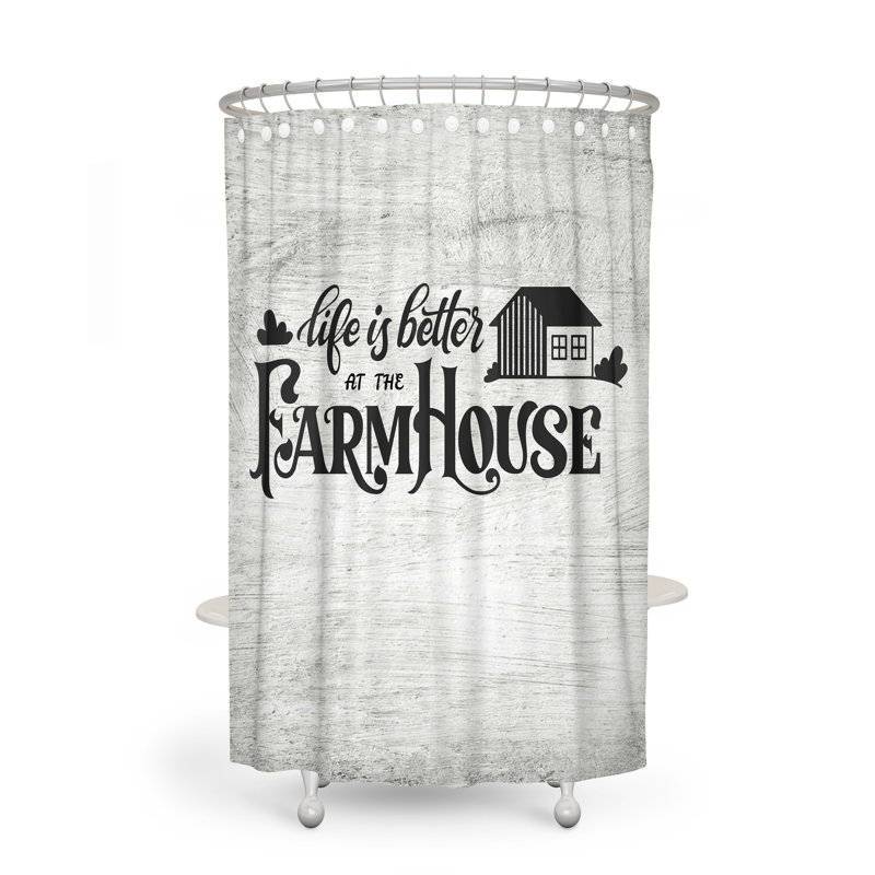 Shower Curtain, 72" H x 70" W