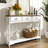 Console Table With Drawers,farmhouse Entryway Table With Storage