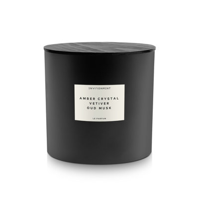Bougie 55 oz inspirée du Baccarat Rouge 540® - cristal ambre | Vétiver | Musc Oud