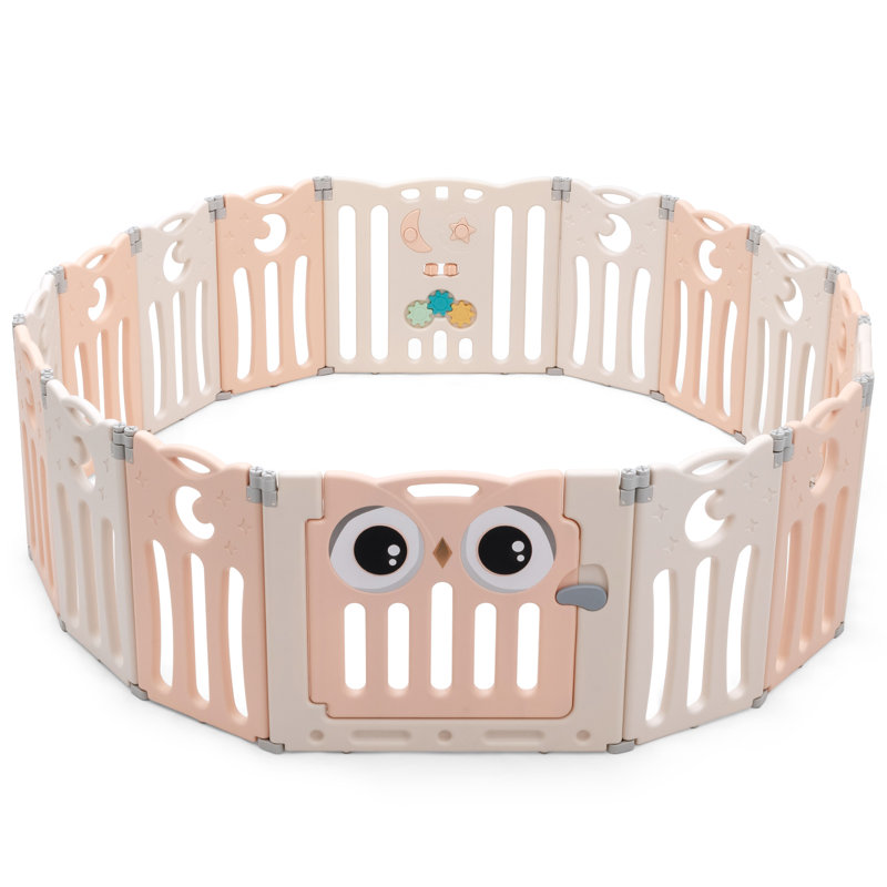 Safety Gate, White/Pink
