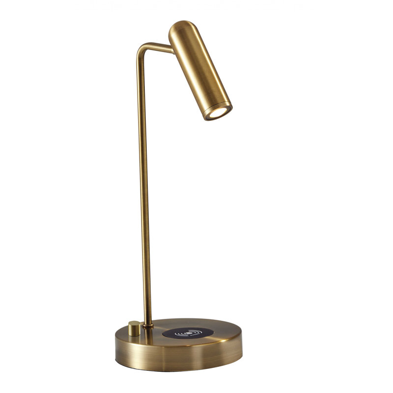 Lampe de bureau 16,5 po Kadro, Laiton