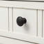 Console Daisy Series avec deux tiroirs et une tablette inférieure (blanc ivoire)-1028309895