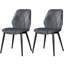 Color 45.5cm H Upholstered Side Chair-906429079