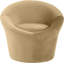 Fauteuil d'appoint en velours Tristan-888359886