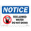 Reclaimed Water Do Not Drink Sign