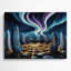 Art mural gris Sci Fi-241547779