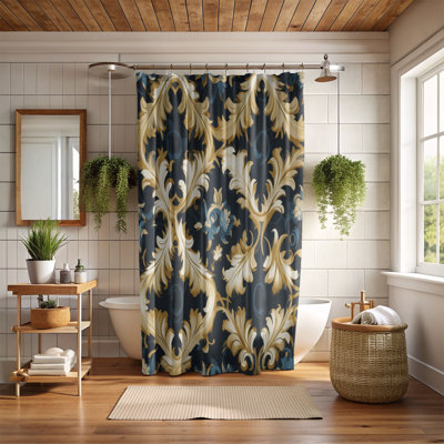 Baroque Motifs Design - Rideau de douche standard 1 pièce
