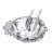 Arthur Court Designs Grape Aluminum Salad Bowl
