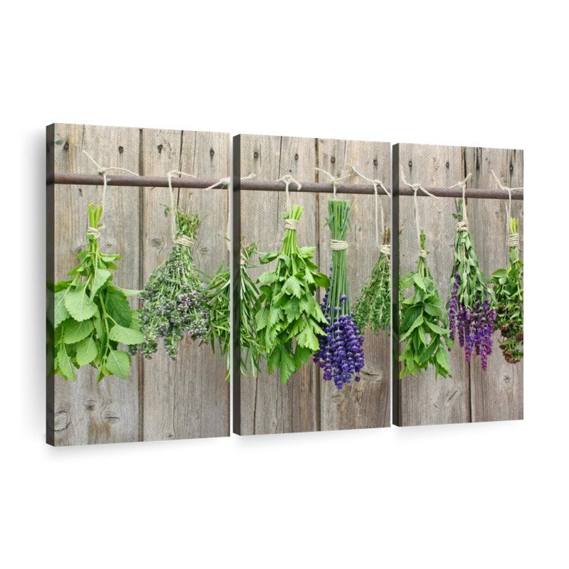 Art culinaire mural, reproduction d'art sur toile, H 24 po x l 38 po x P 1,25 po