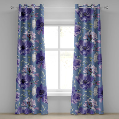 Dajion Semi Sheer Curtain Pair