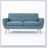 Mirsade 67.25" Flared Arm Loveseat, Loveseat, Modern Sofa, Accent Sofa-599668186