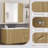 Mid-Century Modern Bathroom Vanity With Sink Combo Set-489792696-489792703