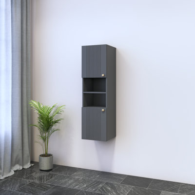 Borneo 13.6" Bookcase with Matte Finish