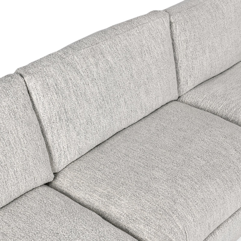 Canapé modulaire en tissu 5 pièces Ludwig