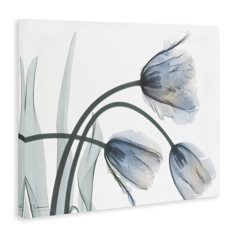 Toile de tulipes tendance, design par Albert Koetsier, 16" H x 20" W