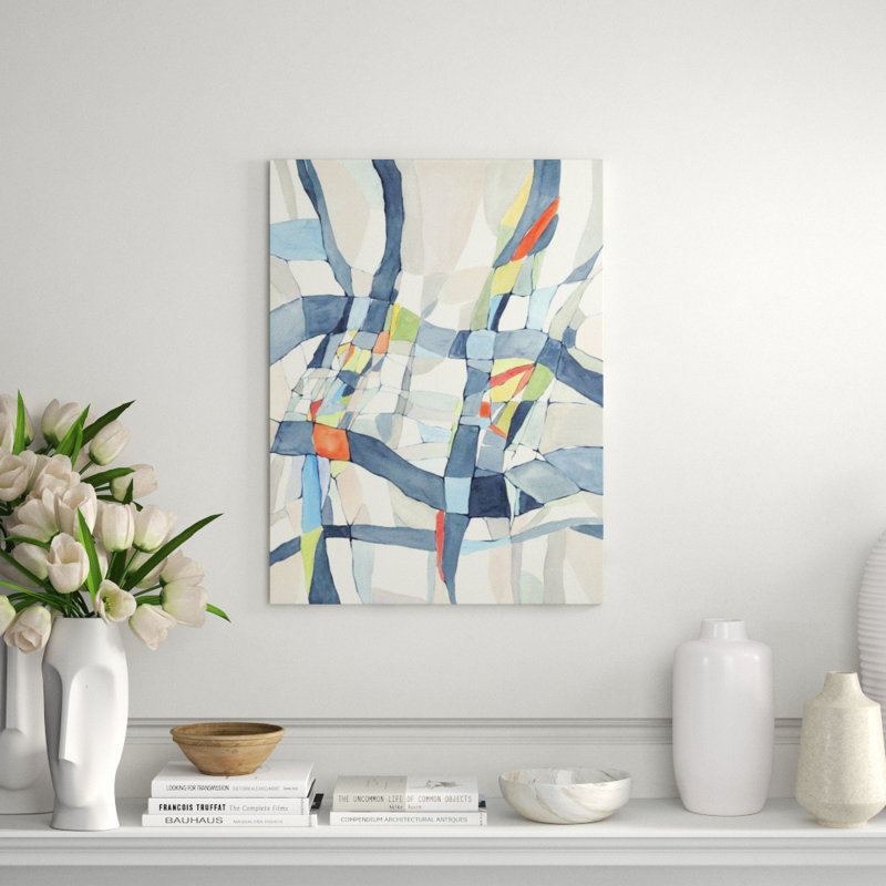 Crystal Sound II Print by Janice Sadler, Outdoor, 53" H x 40" W