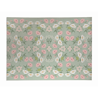May Flowers Outdoor Rug
