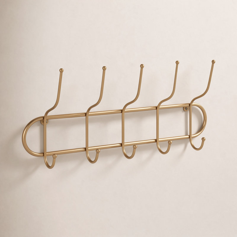 Itzel Wall Hooks 25X4x12 Gold