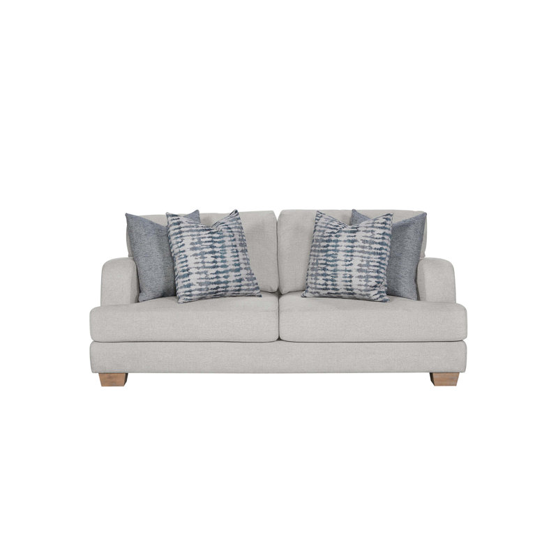 Loveseat - 4 Down Pillows