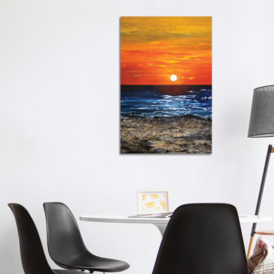 Sunset by Martina Hartusch - Gallery-Wrapped Canvas Giclée on Canvas