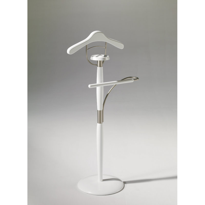 Freestanding Valet Stand, White