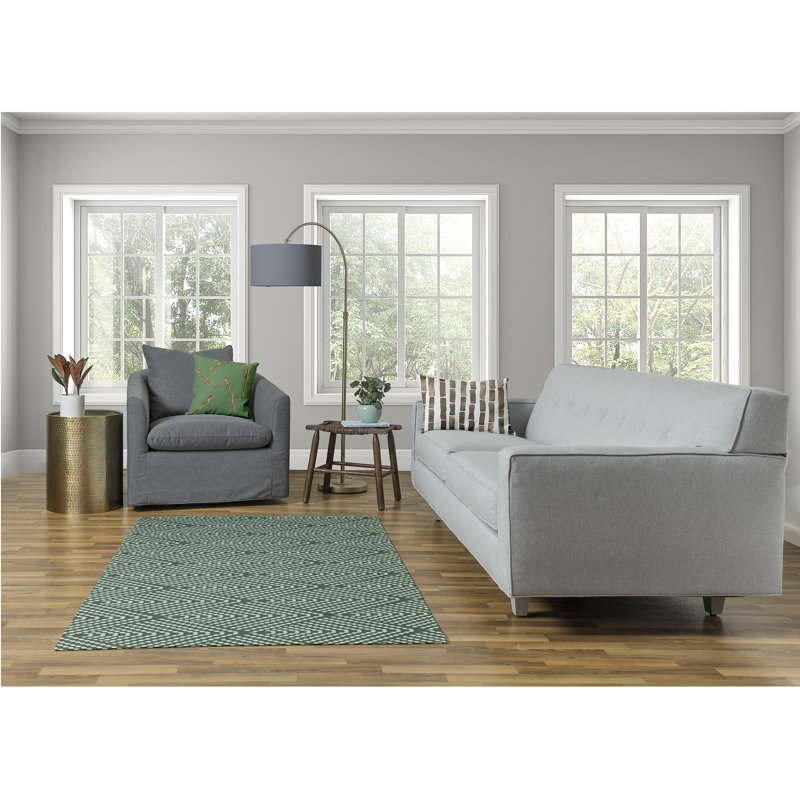 Tapis en chenille Lifeflor Design CRG860GR12, Rectangle 4 pi x 6 pi