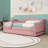 Upholstered Daybed with Light and Trundle-1138672250-1138672249