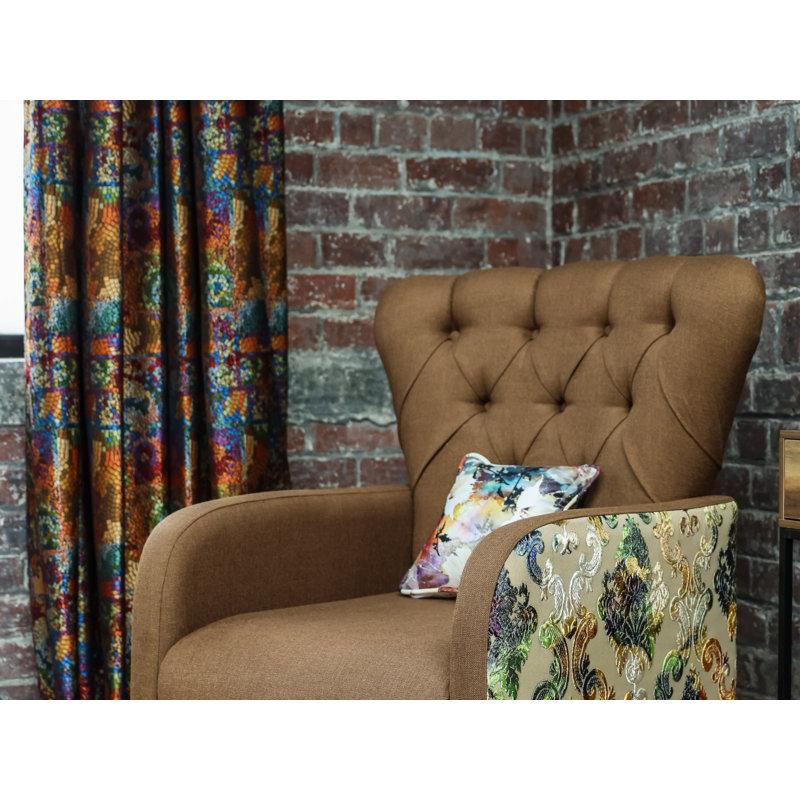 Copenhaver Velvet Armchair
